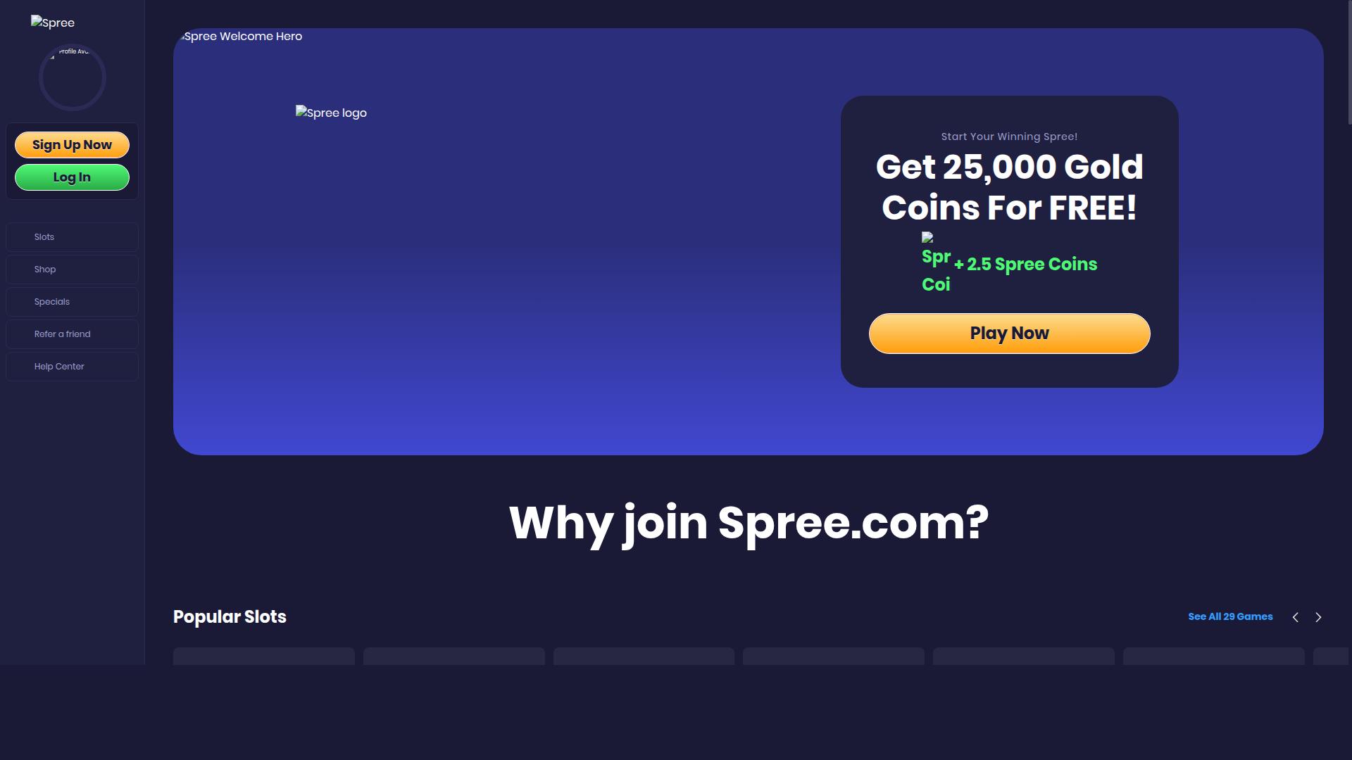 Spree website
